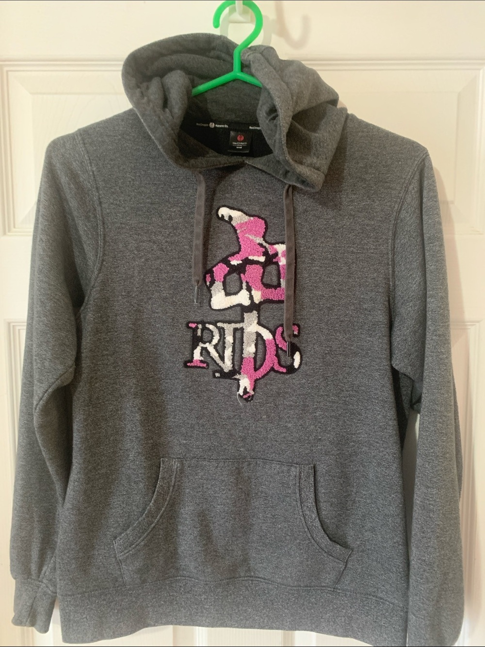 Red Dragon Women's Gray Pullover Hoodie